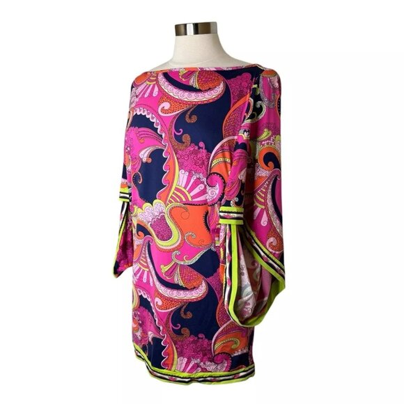 Trina Turk French Riviera Cover-UpTunic Top